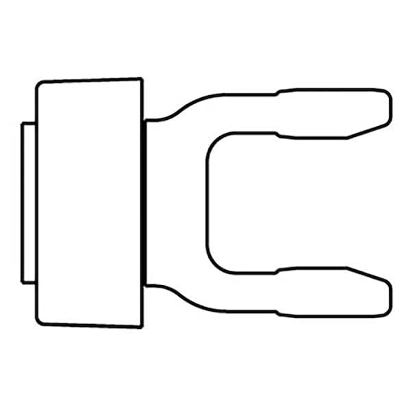 Aftermarket W362428 2500 Series Tractor Yoke ES10266 110680011 858908 - main